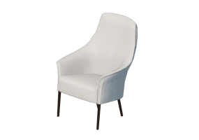 Chairs and Sofas 3D - Fabric armchair - Jori - Fuga - ACBH