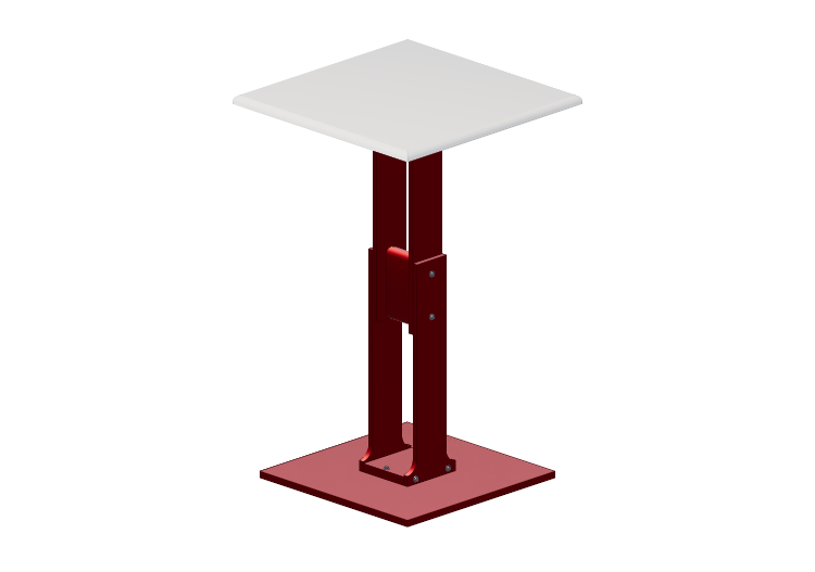Tables 3D - Table avec base surélevée - Kare - 75780 - Kare Tables 3D - Table avec base surélevée - Kare - 75780 - Kare