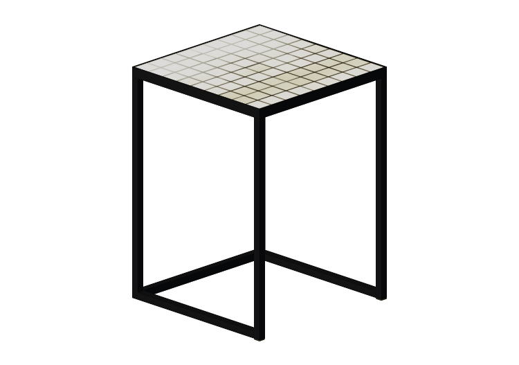 Tables 3D - Table carrée - Kare – 82984A - Kare Tables 3D - Table carrée - Kare – 82984A - Kare