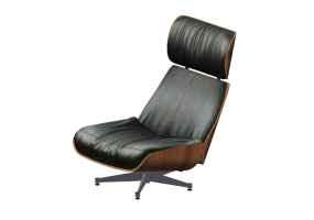 Sedie 3D - Sedia girevole Ponte di colore nero - Kare &ndash; 82495