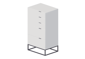 M&oacute;veis 3D - Buffet Cloud 5 &ndash; Kare - 81917