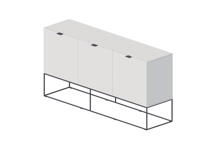 Meubles 3D - Commode madia Cloud – Kare - 8191 - Kare Meubles 3D - Commode madia Cloud – Kare - 8191 - Kare