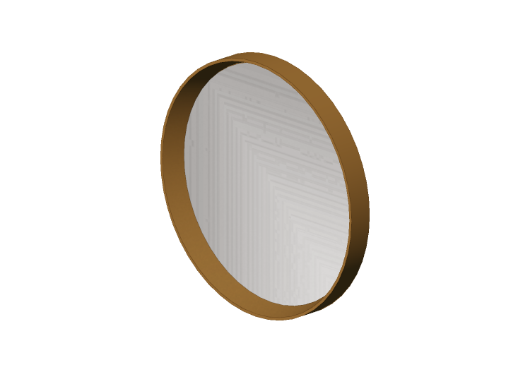 Acessórios 3D - Espelho Montreal circular 80cm - Kare –... Acessórios 3D - Espelho Montreal circular 80cm - Kare –...