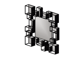 3D Accessories - Square mirror - Kare - 80794