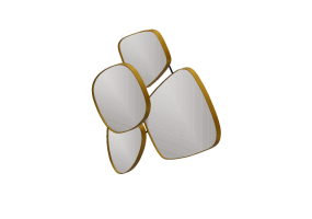 3D Accessories - Mirror - Kare - 83009