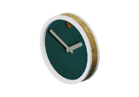 Orologi 3D - Orologio da parete Miami blu &ndash; Kare - 30579