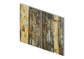 Gemälde - Wohnzimmer-Gemälde - Kare - 31011