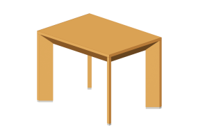 3D Tisch - Kaffeetisch 55x40x40 cm - Karl Andersson & S&ouml;ner - Chamfer - CHS 5540