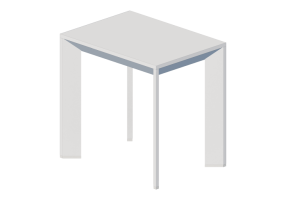 3D Tisch - Kaffeetisch 55x40x53 cm - Karl Andersson & S&ouml;ner - Chamfer - CHS 5540