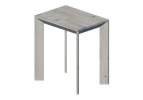 Mesas 3D - Mesa de centro 55x40x62 cm - Karl Andersson & S&ouml;ner - Chamfer - CHS 5540