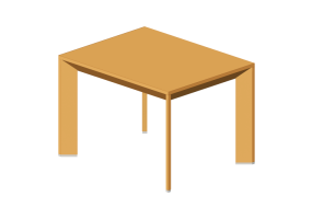 3D Tisch - Kaffeetisch 70x55x48 cm - Karl Andersson & S&ouml;ner - Chamfer - CHS 7055