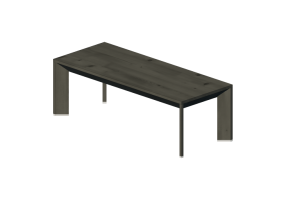 Mesas 3D - Mesa de centro 100x40x33 cm - Karl Andersson & S&ouml;ner - Chamfer - CHS 10040