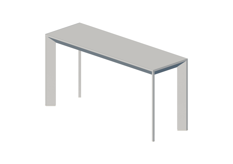 Tavoli 3D - Tavolino da caffè 125x40x62 cm - Karl Andersson... Tavoli 3D - Tavolino da caffè 125x40x62 cm - Karl Andersson...
