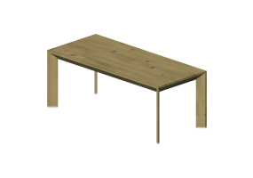 Tavoli 3D - Tavolino da caff&egrave; 125x55x48 cm - Karl Andersson & S&ouml;ner - Chamfer - CHS 12555