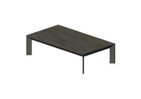 Tavoli 3D - Tavolino da caff&egrave; 125x70x33 cm - Karl Andersson & S&ouml;ner - Chamfer - CHS 12570