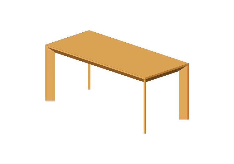 3D Tisch - Kaffeetisch 125x55x53 cm - Karl Andersson &... 3D Tisch - Kaffeetisch 125x55x53 cm - Karl Andersson &...