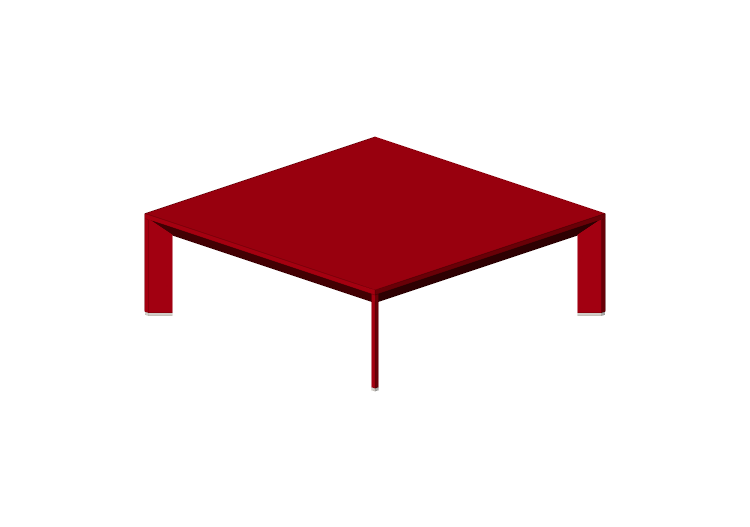 Mesas 3D - Mesa de centro 100x100x33 cm - Karl Andersson &... Mesas 3D - Mesa de centro 100x100x33 cm - Karl Andersson &...