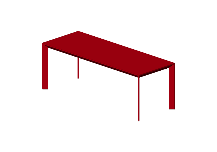 Tavoli 3D - Tavolo 200x75x72 cm - Karl Andersson & Söner -... Tavoli 3D - Tavolo 200x75x72 cm - Karl Andersson & Söner -...