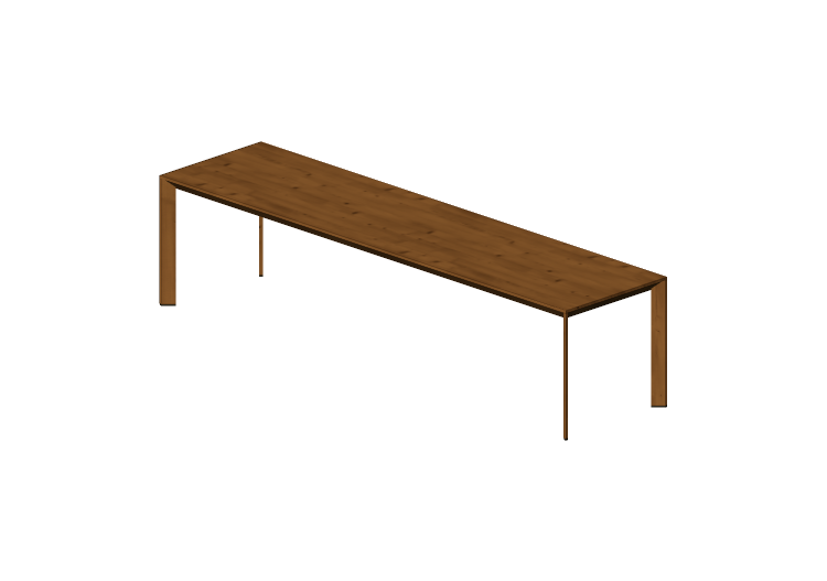 Tavoli 3D - Tavolo 300x75x72 cm - Karl Andersson & Söner -... Tavoli 3D - Tavolo 300x75x72 cm - Karl Andersson & Söner -...
