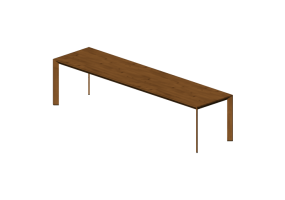 3D Tisch - Tisch 300x75x72 cm - Karl Andersson & S&ouml;ner - Chamfer - CHM 30075