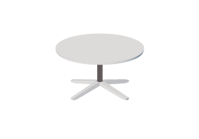 Mesas 3D - Mesa circular &phi;90x46 cm - Karl Andersson & S&ouml;ner - Cross - CR3 90