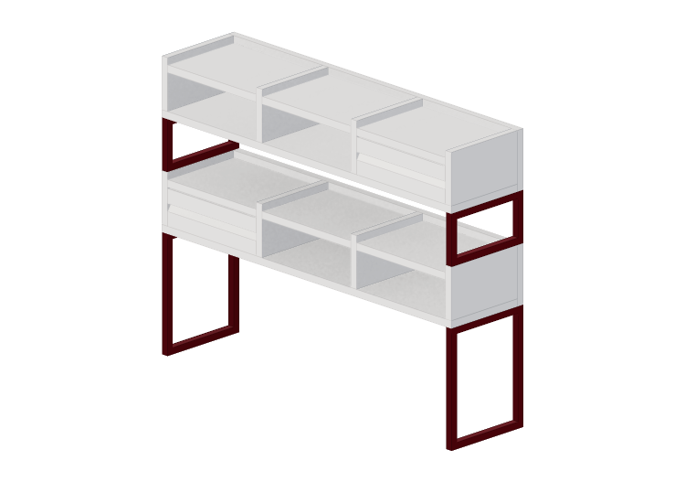 3D Bookshelves and Containers - Wooden storage rack... 3D Bookshelves and Containers - Wooden storage rack...