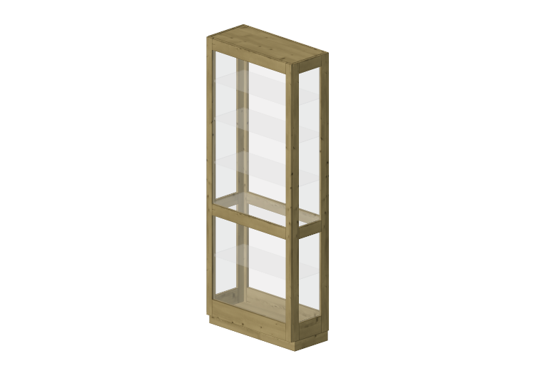 Bibliothèque 3D - Vitrine en bois - Karl Andersson & Söner... Bibliothèque 3D - Vitrine en bois - Karl Andersson & Söner...