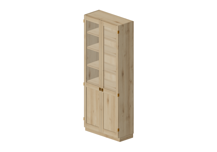 3D Bücherregal und Behälter - Holzvitrine - Karl Andersson... 3D Bücherregal und Behälter - Holzvitrine - Karl Andersson...