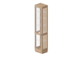 3D B&uuml;cherregal und Beh&auml;lter - Holzvitrine - Karl Andersson & S&ouml;ner - KA72 - 748