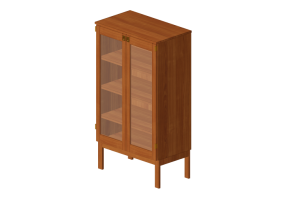 Bibliothèque 3D - Vitrine en bois - Karl Andersson & Söner - KA72 - 753
