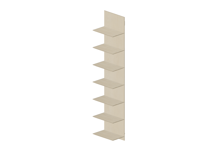 Librerie 3D - Mensole in legno - Karl Andersson & Söner -... Librerie 3D - Mensole in legno - Karl Andersson & Söner -...