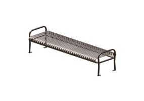 3D Sitzb&auml;nke und Pflanzengef&auml;&szlig;e - Metallbank - Keystone Ridge Designs - P18