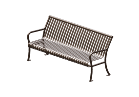 Bancos 3D - Banco de metal - Keystone Ridge Designs - P26