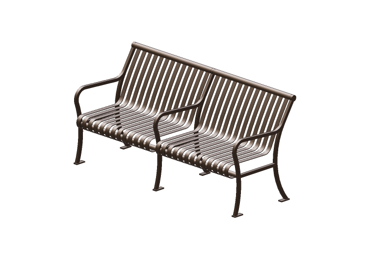 Bancs 3D - Banc en métal - Keystone Ridge Designs - P26C -... Bancs 3D - Banc en métal - Keystone Ridge Designs - P26C -...