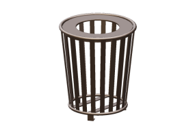 Accessoires 3D - Corbeille - Keystone Ridge Designs - BA3-32-elev