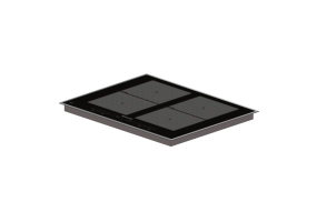 Elettrodomestici 3D - Piano cottura a induzione 4 zone - KitchenAid - KHID4 65510