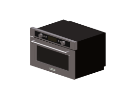 Electrom&eacute;nagers 3D - Four &agrave; micro-ondes encastrable - KitchenAid - KMQCX 38600