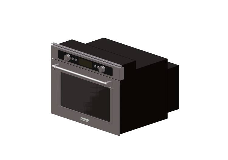 Eletrodomésticos 3D - Forno de micro-ondes de embutir -... Eletrodomésticos 3D - Forno de micro-ondes de embutir -...