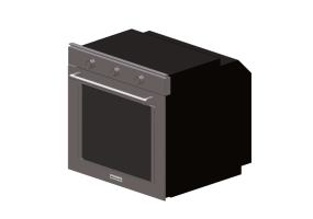 3D Haushaltger&auml;te - Eingebauter Konvektionsofen - KitchenAid - KOGSS 60600