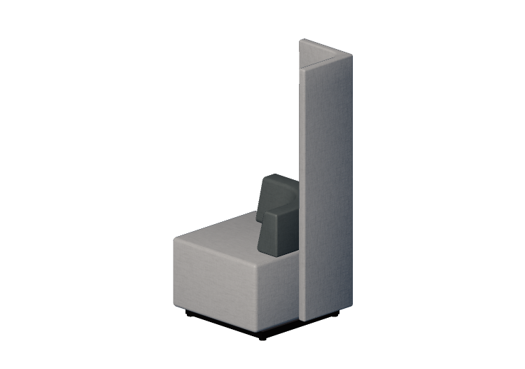 Sofás 3D - Sofá modular de escritório - Kokuyo - Bracket -... Sofás 3D - Sofá modular de escritório - Kokuyo - Bracket -...