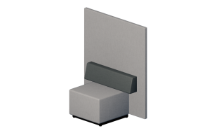 3D Sessel und Sofas - Modulares Bürosofa - Kokuyo - Bracket - CN 491GHK4C2K4C3