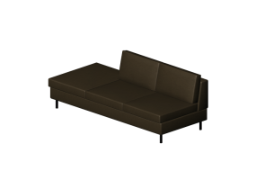 Poltronas y Sof&aacute;s 3D - Sof&aacute; de tela - Kokuyo - Coode - CK K883CRE6