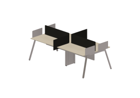 Escritorios 3D - Escritorio de madera - Kokuyo - Arch