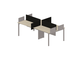 Bureaux 3D - Bureau en bois - Kokuyo - Arch