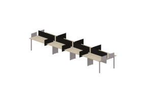 3D Schreibtische - Schreibtisch aus Holz - Kokuyo - Arch