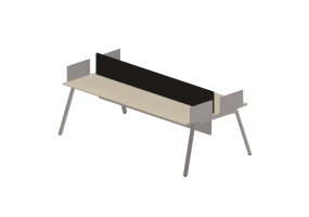 3D Desks - Wooden Desk - Kokuyo - Arch