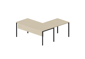 Escritorios 3D - Escritorio de madera - Kokuyo - Legend