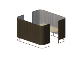 3D Desks - Conference Area - Kokuyo - Inframe- SN TWM616