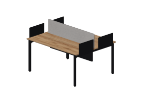 3D Desks - Wooden Desk - Kokuyo - Arch