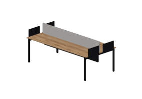 Bureaux 3D - Bureau en bois - Kokuyo - Arch